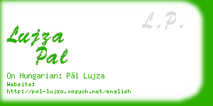 lujza pal business card