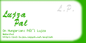 lujza pal business card